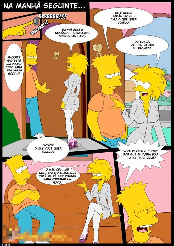 Bart e Maggie Incestuoso – Simpsons Capitulo 2
