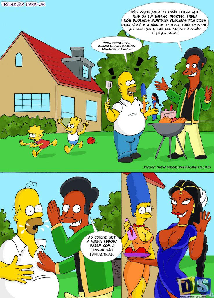 Os Simpsons - Piquenique
