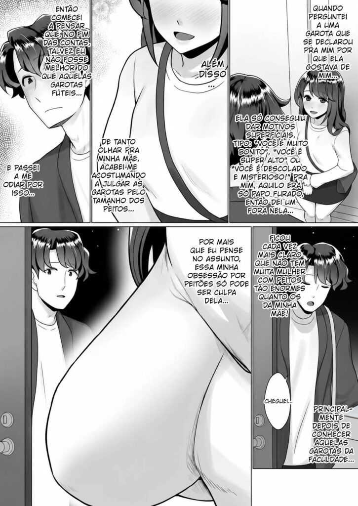 Kaa-san ga Mujikaku ni Yuuwaku Shite Kuru - Minha Mãe Me Seduz Sem Perceber - HQ HENTAI - HENTAI HQ (4)