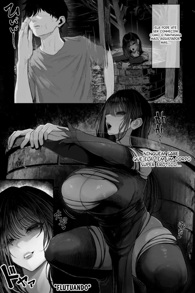 Kaiiki Genshou Sono Yuurei wa Anzangata de Chichi Tanku - Uma Gostosa do Além - HQ HENTAI - HENTAI HQ (55)