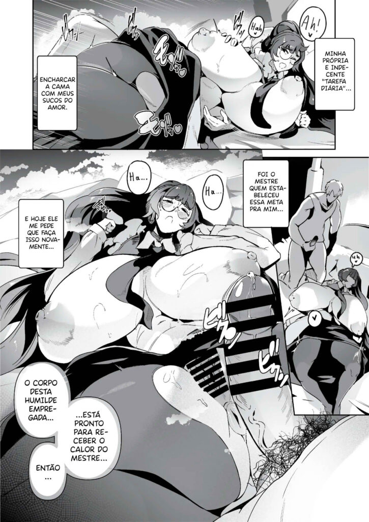 Succubus Maid to Sugosu Yoru A Night Spent With A Succubus Maid - Uma Noite com a Empregada Súcubo - HENTAI HQ - HQ HENTAI(1)